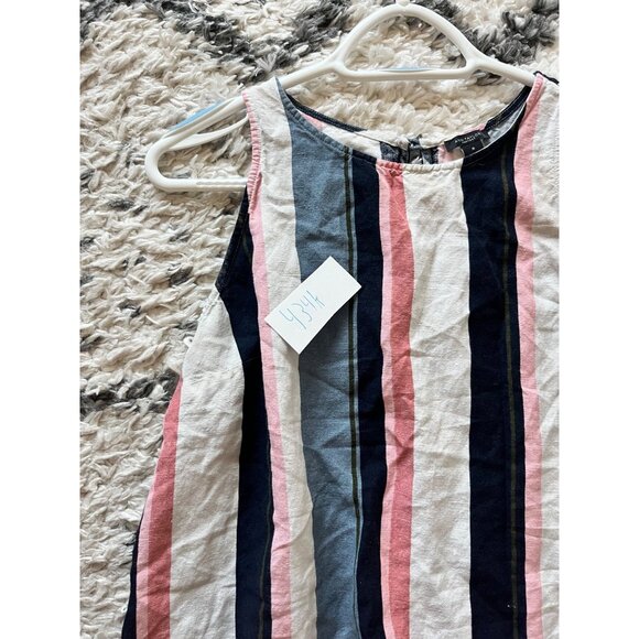 Ann Taylor Factory Women's Sleeveless Striped Top M - Picture 7 of 8